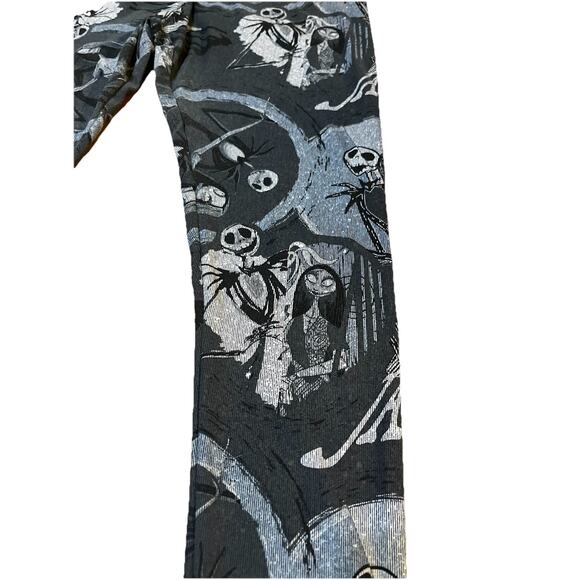 LuLaRoe Nightmare Before Christmas Jack & Sally Adult Leggings Tall & Curvy - Picture 2 of 5